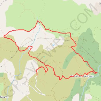 Itinéraire [Itinéraire] L'adret de Chorges, distance, dénivelé, altitude, carte, profil, trace GPS