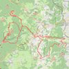 Itinéraire Autour du Puy de Dôme, distance, dénivelé, altitude, carte, profil, trace GPS