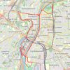 Itinéraire Un tour de Lyon, distance, dénivelé, altitude, carte, profil, trace GPS