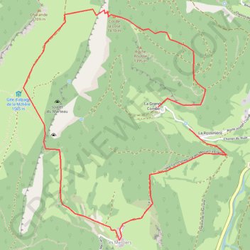 Itinéraire Tour d'Engins, distance, dénivelé, altitude, carte, profil, trace GPS