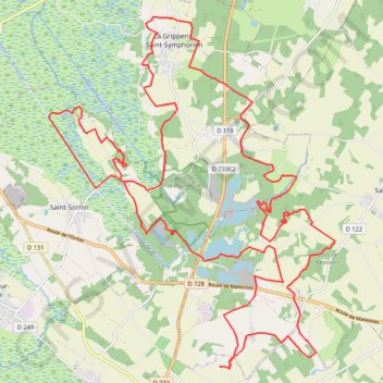 Itinéraire VTT des lacs (Le Gua), distance, dénivelé, altitude, carte, profil, trace GPS