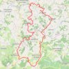 Itinéraire Larajasse : du côté de la Loire, distance, dénivelé, altitude, carte, profil, trace GPS