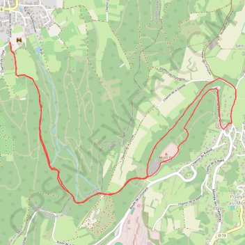 Itinéraire Du sentier géologique à la Tour Risler - Chasselay, distance, dénivelé, altitude, carte, profil, trace GPS