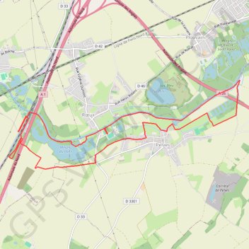 Itinéraire Ligne 1, distance, dénivelé, altitude, carte, profil, trace GPS