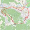 Itinéraire Céret, capitale de la cerise, distance, dénivelé, altitude, carte, profil, trace GPS