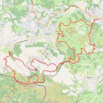 Itinéraire GOTORLEKUEN ITZULIA 2022, distance, dénivelé, altitude, carte, profil, trace GPS