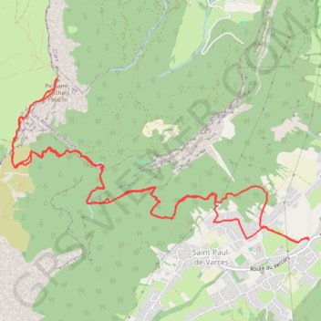 Itinéraire Pic Saint Michel, distance, dénivelé, altitude, carte, profil, trace GPS