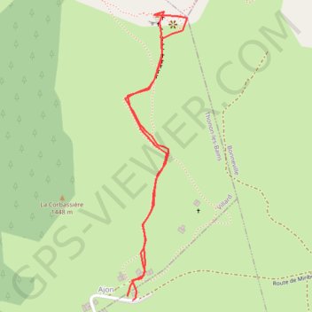 Itinéraire Pointe de Miribel, distance, dénivelé, altitude, carte, profil, trace GPS