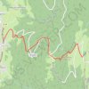 Itinéraire Grand Colombier, distance, dénivelé, altitude, carte, profil, trace GPS