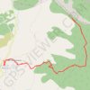 Itinéraire Crête de la Scie, distance, dénivelé, altitude, carte, profil, trace GPS