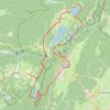 Itinéraire Tour des 5 lacs - Chaux-du-Dombief, distance, dénivelé, altitude, carte, profil, trace GPS