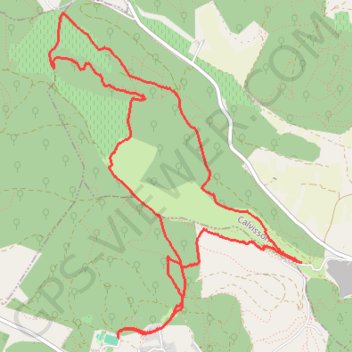 Itinéraire 3C Congenies parcours course à pied, distance, dénivelé, altitude, carte, profil, trace GPS