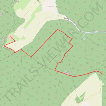 Itinéraire RECO DU 32 A, distance, dénivelé, altitude, carte, profil, trace GPS