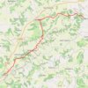 Itinéraire 8 avr. 2019 à 08:34:57, distance, dénivelé, altitude, carte, profil, trace GPS