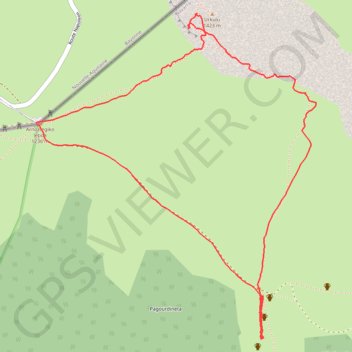 Itinéraire Le circuit d'Urkulu depuis le col d'Arnosteguy, distance, dénivelé, altitude, carte, profil, trace GPS