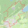 Itinéraire Roche Blanche - Les Rousses, distance, dénivelé, altitude, carte, profil, trace GPS