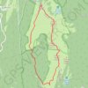 Itinéraire Traversée du Grand Crêt d'Eau, distance, dénivelé, altitude, carte, profil, trace GPS