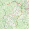 Itinéraire GR 4 : De Condat-en-Combraille à Egliseneuve-d'Entraigues (Puy-de-Dôme), distance, dénivelé, altitude, carte, profil, trace GPS