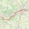 Itinéraire GR3 De Lussault-sur-Loire (Indre-et-Loire) à Souzay-Champigny (Maine-et-Loire), distance, dénivelé, altitude, carte, profil, trace GPS