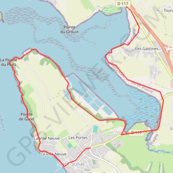 Itinéraire De Saint-Jouan-des-Guérets à Saint-Suliac, distance, dénivelé, altitude, carte, profil, trace GPS
