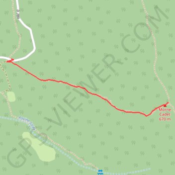 Itinéraire Cadet-Vent Souffle, distance, dénivelé, altitude, carte, profil, trace GPS