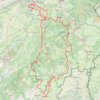 Itinéraire LBL 2023 - 251km, distance, dénivelé, altitude, carte, profil, trace GPS