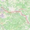 Itinéraire 2026-07-30-15-08-46, distance, dénivelé, altitude, carte, profil, trace GPS