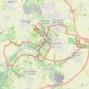 Itinéraire Fontenay-le-Marmion, distance, dénivelé, altitude, carte, profil, trace GPS