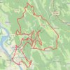 Itinéraire Calvaire de Portes, distance, dénivelé, altitude, carte, profil, trace GPS