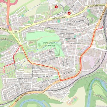 Itinéraire Tuesday Morning Ride, distance, dénivelé, altitude, carte, profil, trace GPS