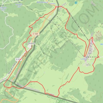 Itinéraire Source valserine, distance, dénivelé, altitude, carte, profil, trace GPS