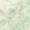 Itinéraire 🚴 Trace ,boucle de Géraudot : Côte des Bars, distance, dénivelé, altitude, carte, profil, trace GPS