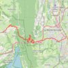 Itinéraire novalaise - chambery 19.4, distance, dénivelé, altitude, carte, profil, trace GPS