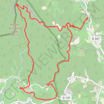 Itinéraire Balade en Baronnies - Propiac, distance, dénivelé, altitude, carte, profil, trace GPS