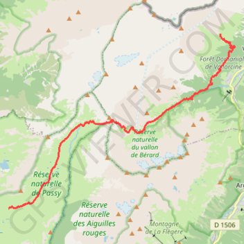 Itinéraire Tour du Buet et des Fiz Jour 3, distance, dénivelé, altitude, carte, profil, trace GPS