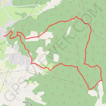Itinéraire Croix de Siméon, distance, dénivelé, altitude, carte, profil, trace GPS