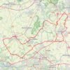 Itinéraire Ophain-Bois-Seigneur-Isaac, distance, dénivelé, altitude, carte, profil, trace GPS