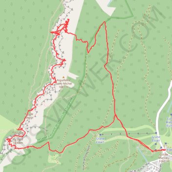 Itinéraire Tour Percée en boucle depuis Marcieu (Chartreuse), distance, dénivelé, altitude, carte, profil, trace GPS