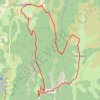 Itinéraire Tour de la montagne-de-Bouchère - La Vacherie, distance, dénivelé, altitude, carte, profil, trace GPS