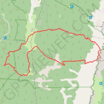 Itinéraire La combe de la Fontaine Gravianelle - Saint-Agnan-en-Vercors, distance, dénivelé, altitude, carte, profil, trace GPS