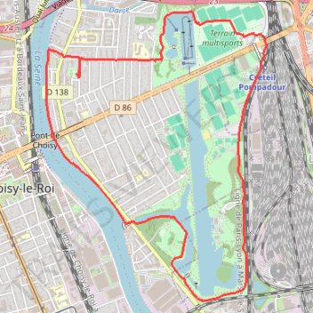 Itinéraire TRK-2023-12-13, distance, dénivelé, altitude, carte, profil, trace GPS