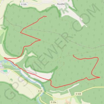 Itinéraire Auberive - Bois razel, distance, dénivelé, altitude, carte, profil, trace GPS