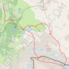 Itinéraire Astazou - couloir Swan, distance, dénivelé, altitude, carte, profil, trace GPS