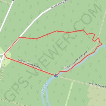 Itinéraire La fontaine à l'Argent, distance, dénivelé, altitude, carte, profil, trace GPS