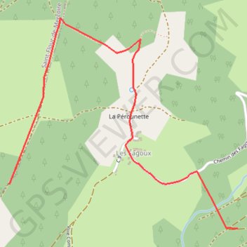Itinéraire esfagoux-allégé, distance, dénivelé, altitude, carte, profil, trace GPS
