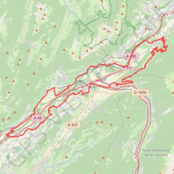 Itinéraire La Savoyarde 2023 - 85 km, distance, dénivelé, altitude, carte, profil, trace GPS