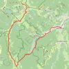 Itinéraire D'Orbey à Metzeral par le Hirschsteine et les sommets - Étape 2, distance, dénivelé, altitude, carte, profil, trace GPS