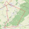 Itinéraire De Mérenvielle à la forêt de Bouconne, distance, dénivelé, altitude, carte, profil, trace GPS