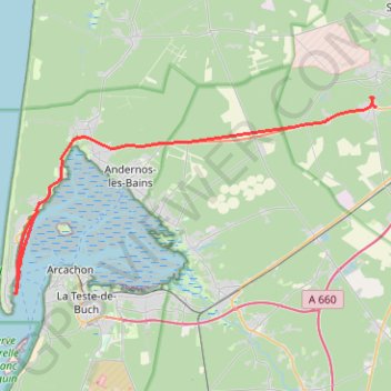 Itinéraire SailFreeGps_2024-12-01_16-01-51, distance, dénivelé, altitude, carte, profil, trace GPS