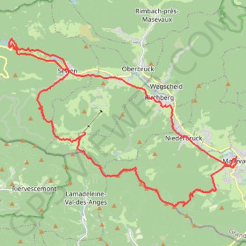 Itinéraire Schlumpf, distance, dénivelé, altitude, carte, profil, trace GPS